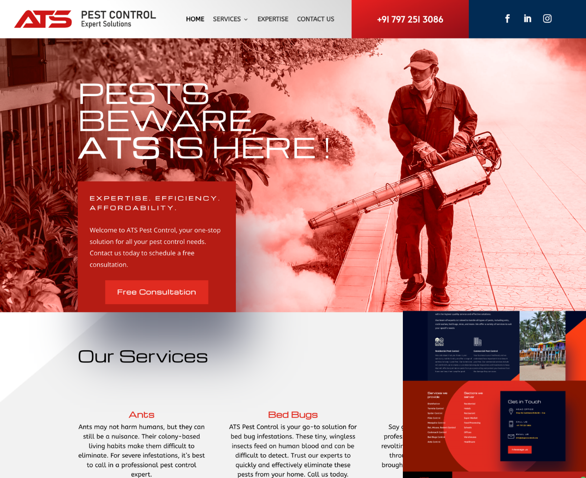 ATS Pest Control Project Image